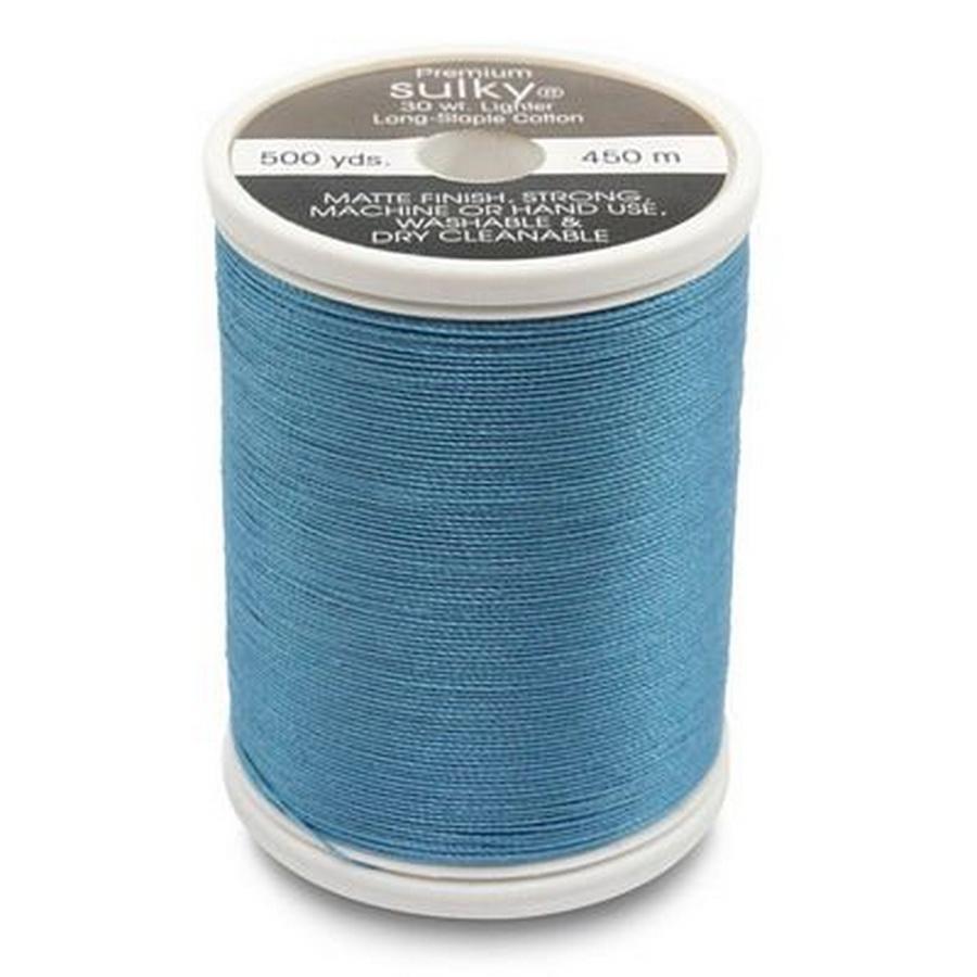 Cotton Thread 30wt 500yd 3 Count BRIGHT PEACOCK