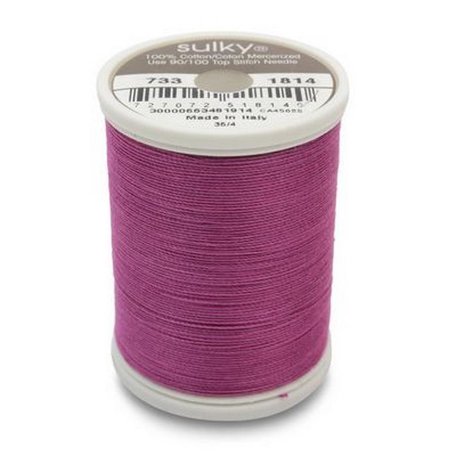 Cotton Thread 30wt 500yd 3 Count ORCHID KISS