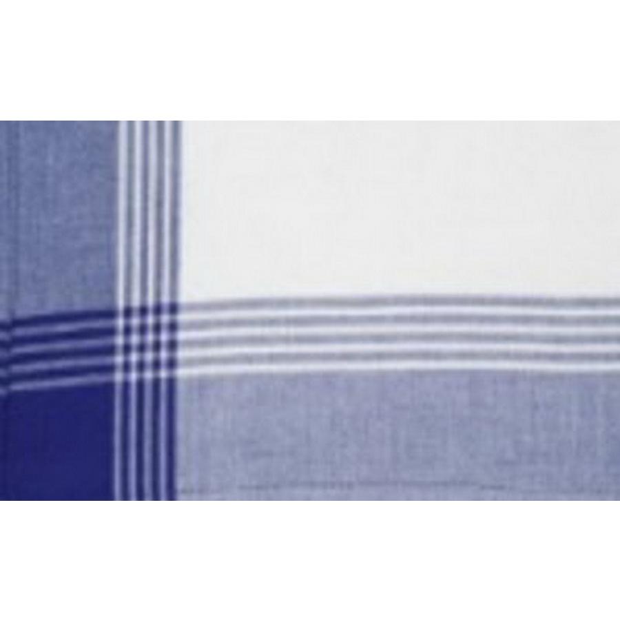Dunroven House Blue Tea Towel McLeod White Background 6/pkg (Box of 6)