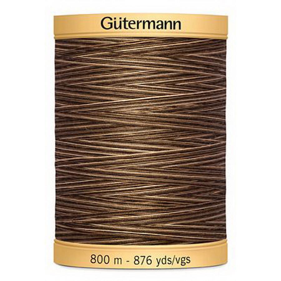 Gutermann Cotton 50 800m 876yd Solid - Var Brown Sugar (Box of 3)