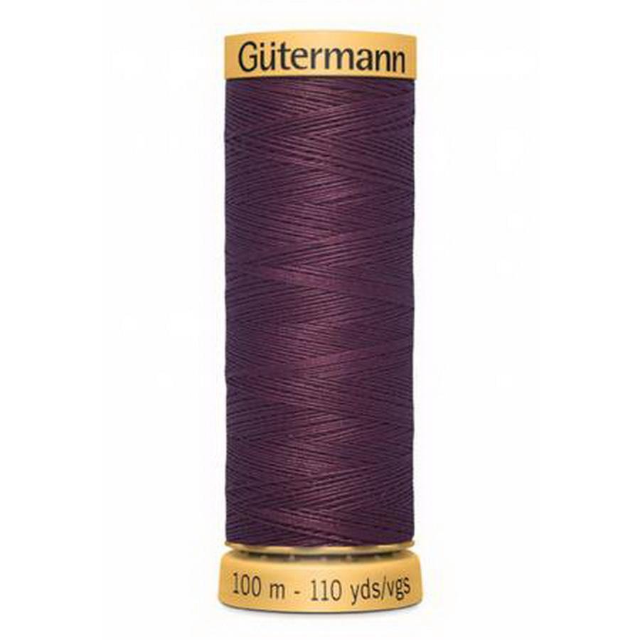 Gutermann Natural Cotton 50wt 100M -Raisin (Box of 3)
