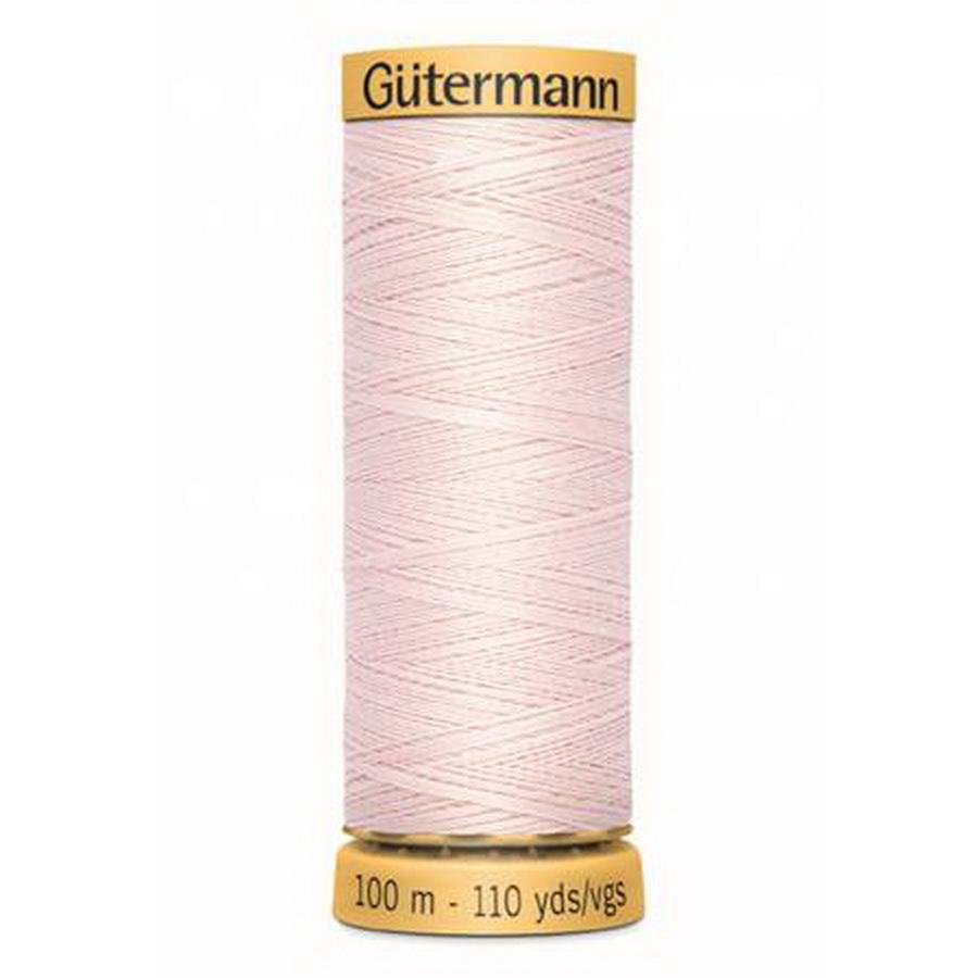 Gutermann Natural Cotton 50wt 100M -Very Pale Pink (Box of 3)