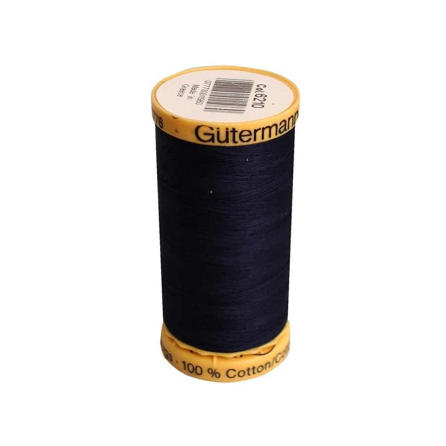 Gutermann Natural Cotton 50wt 100M -Blue Black (Box of 3)