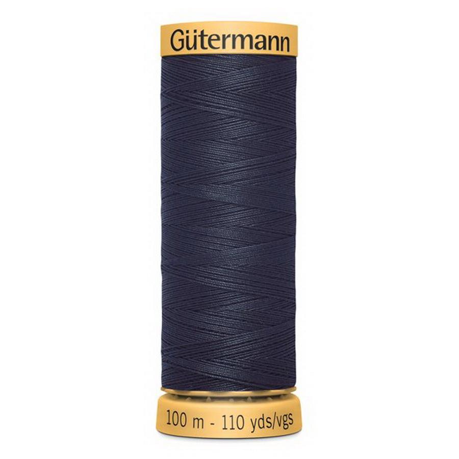 Gutermann Natural Cotton 50wt 100M -Dark Navy (Box of 3)