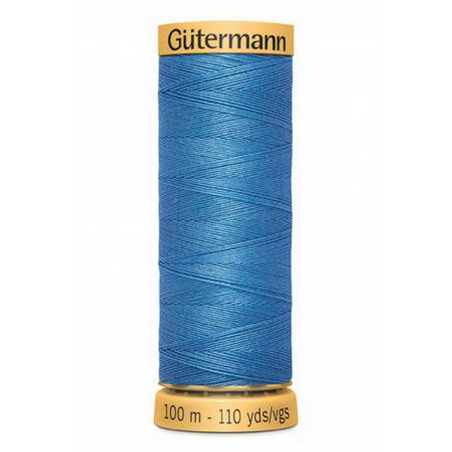 Natural Cotton 50wt 100M 3ct-Medium Blue