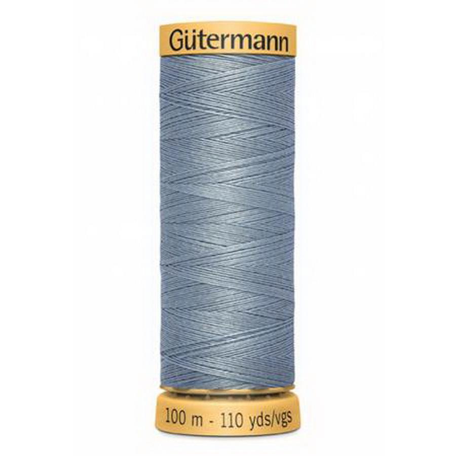 Gutermann Natural Cotton 50wt 100M - Gray Blue (Box of 3)