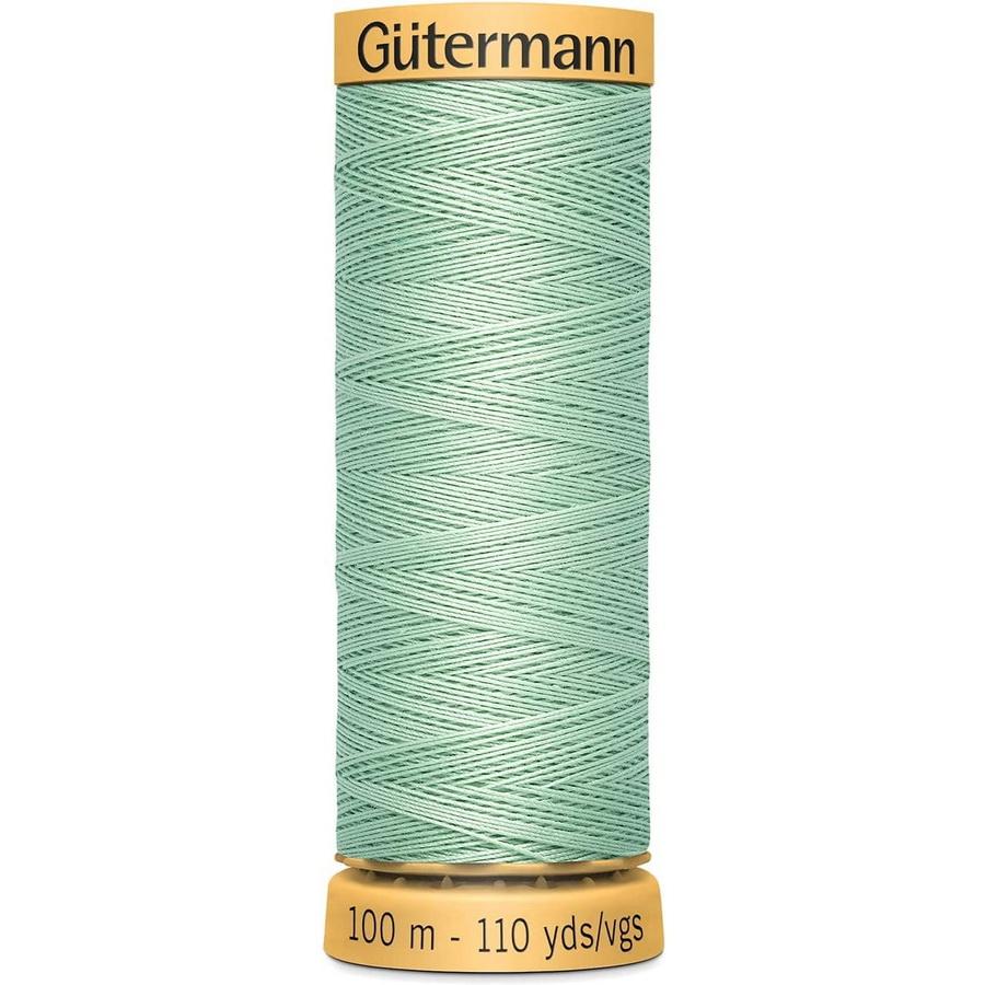 Gutermann Natural Cotton 50wt 100M -Medium Mint Green (Box of 3)