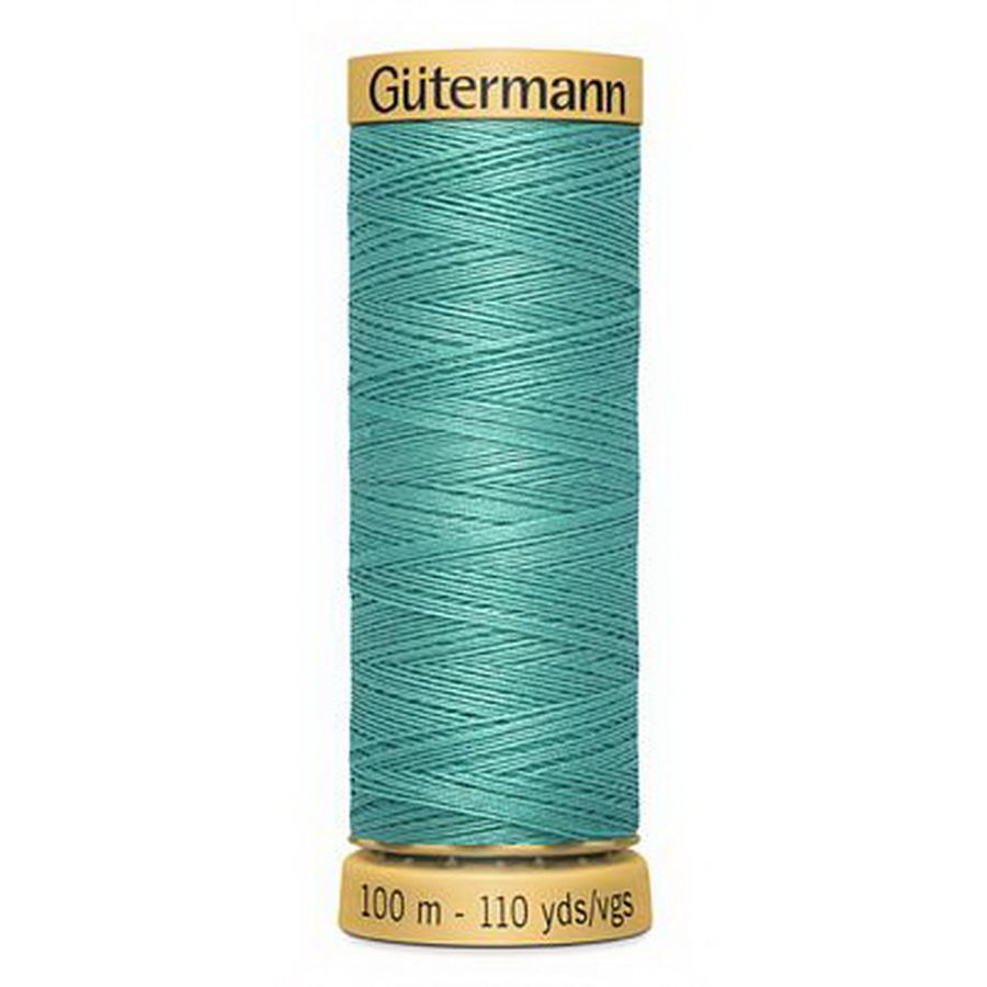 Gutermann Natural Cotton 50wt 100M -Pale Moss Green (Box of 3)