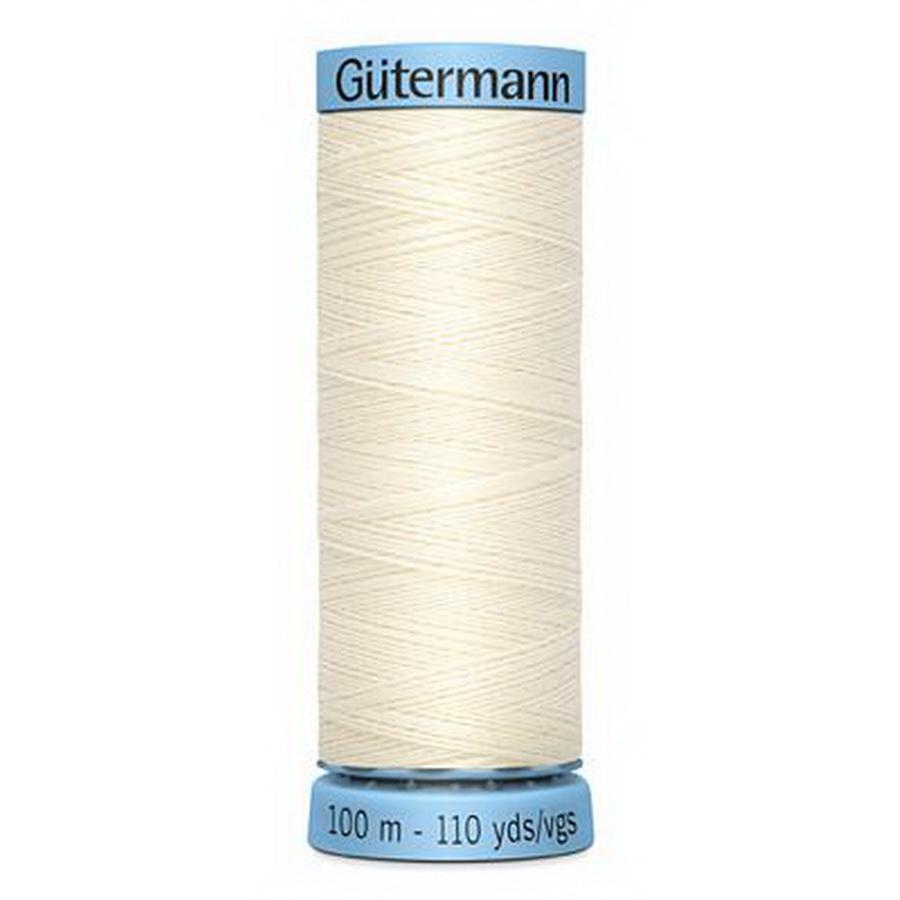 Pure Silk Thread 100m 3ct-  Creamy Beige
