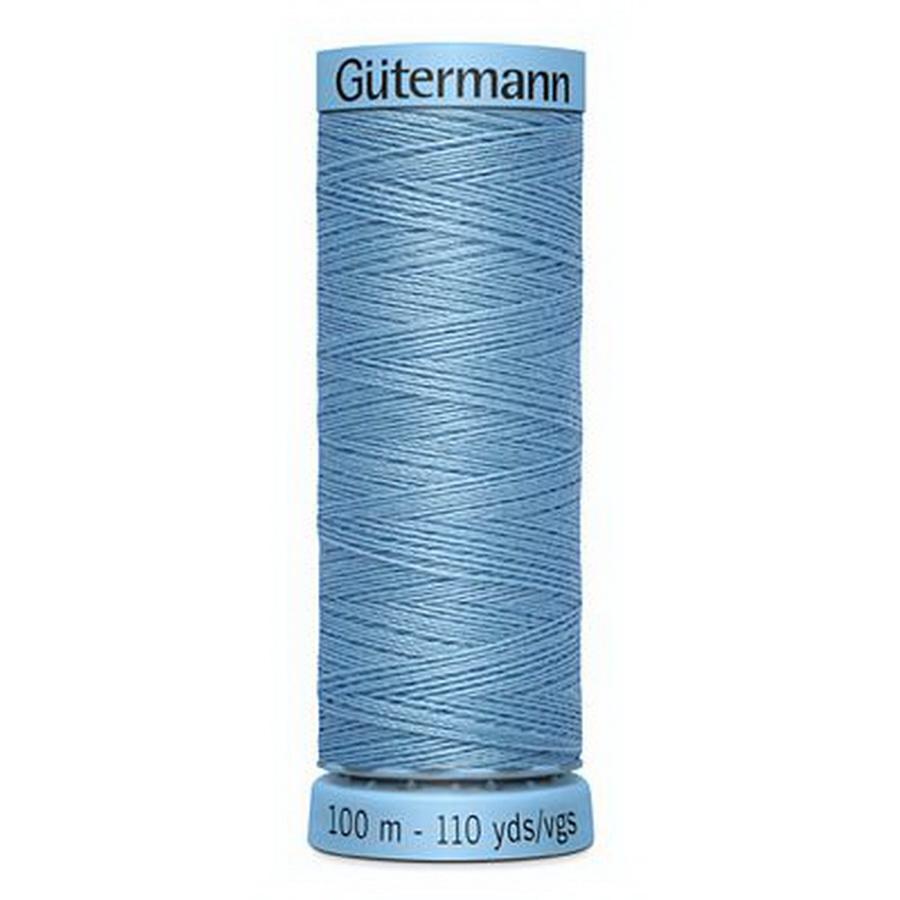 Pure Silk Thread 100m 3ct- Blue