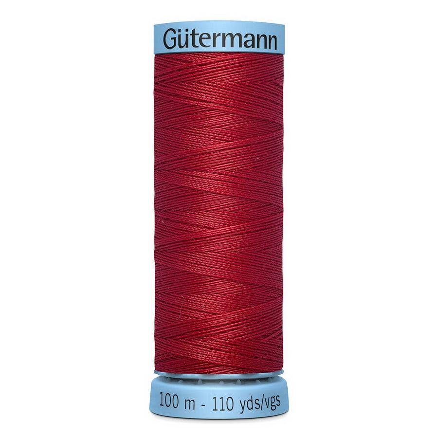 Pure Silk Thread 100m 3ct- Red Raspberry