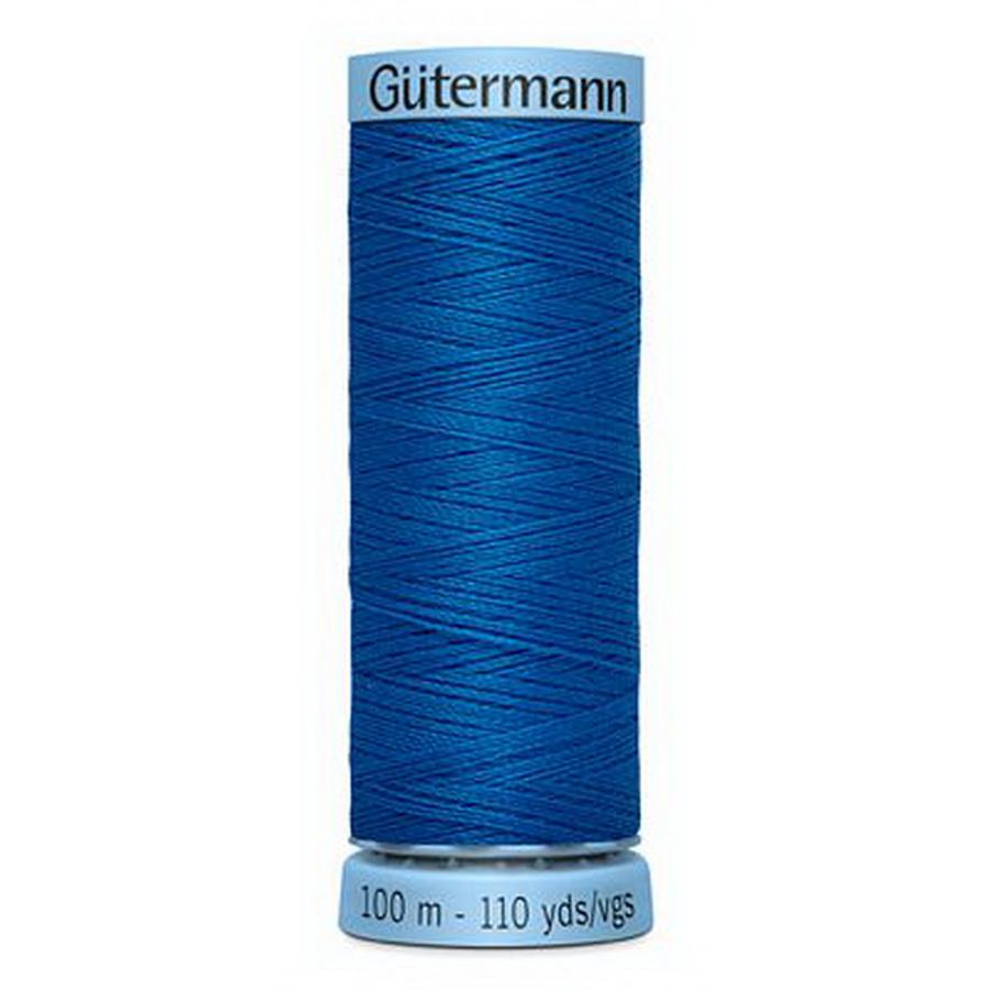 Pure Silk Thread 100m 3ct- Brilliant Blue