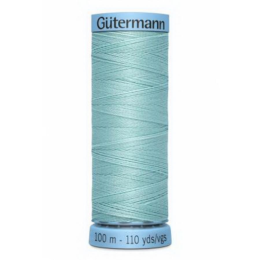 Pure Silk Thread 100m 3ct- Misty Blue