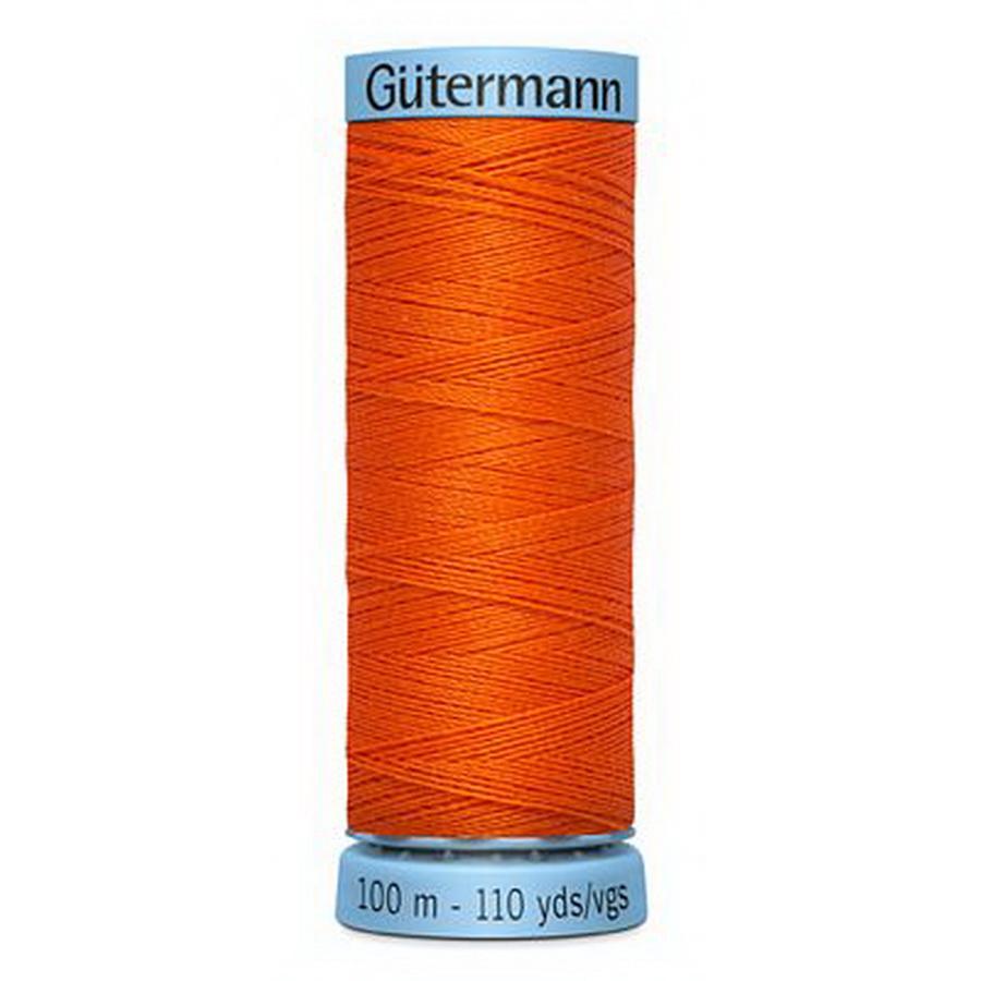 Gutermann Pure Silk Thrd 100m -  Pumpkin (Box of 3)