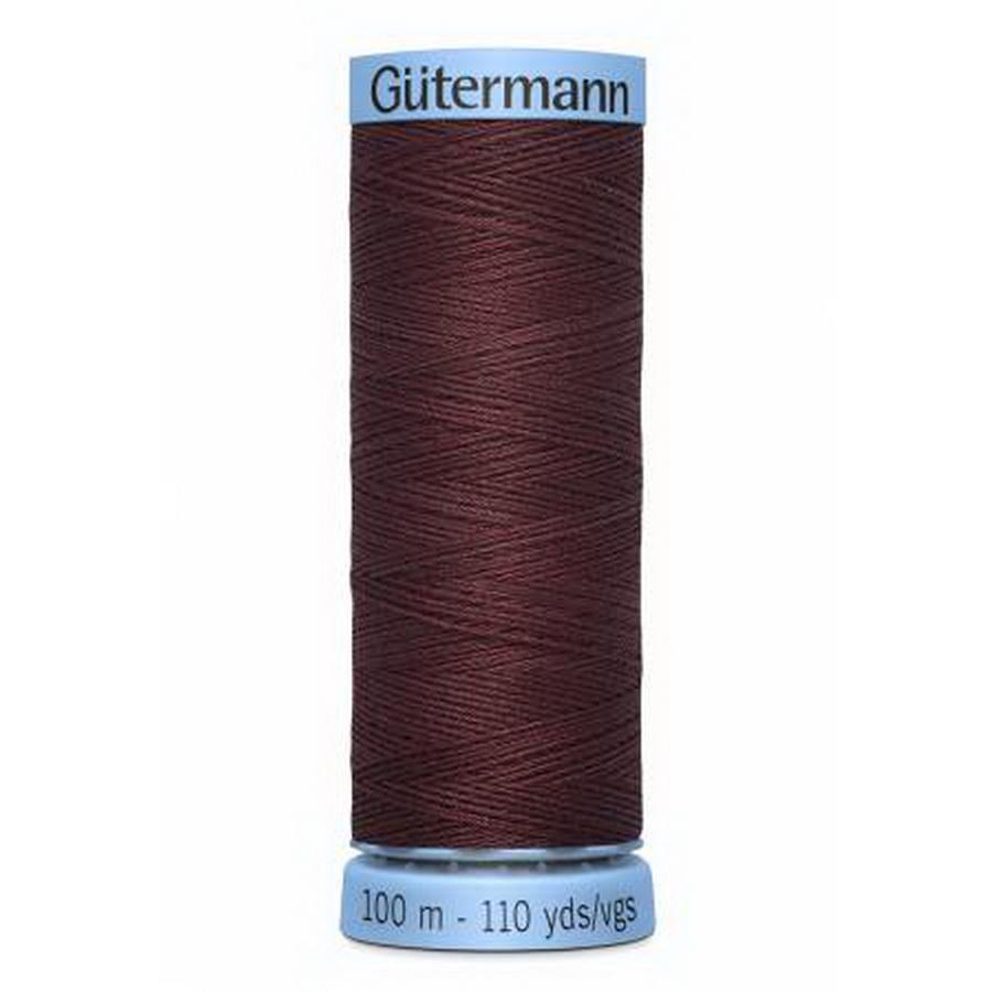 Pure Silk Thread 100m 3ct- Crimson