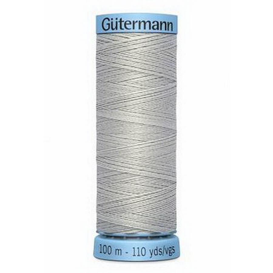 Gutermann Pure Silk Thrd 100m -  Gray (Box of 3)