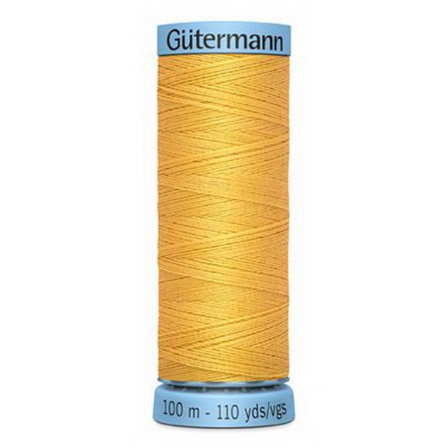 Pure Silk Thread 100m 3ct-  Goldenrod BOX03