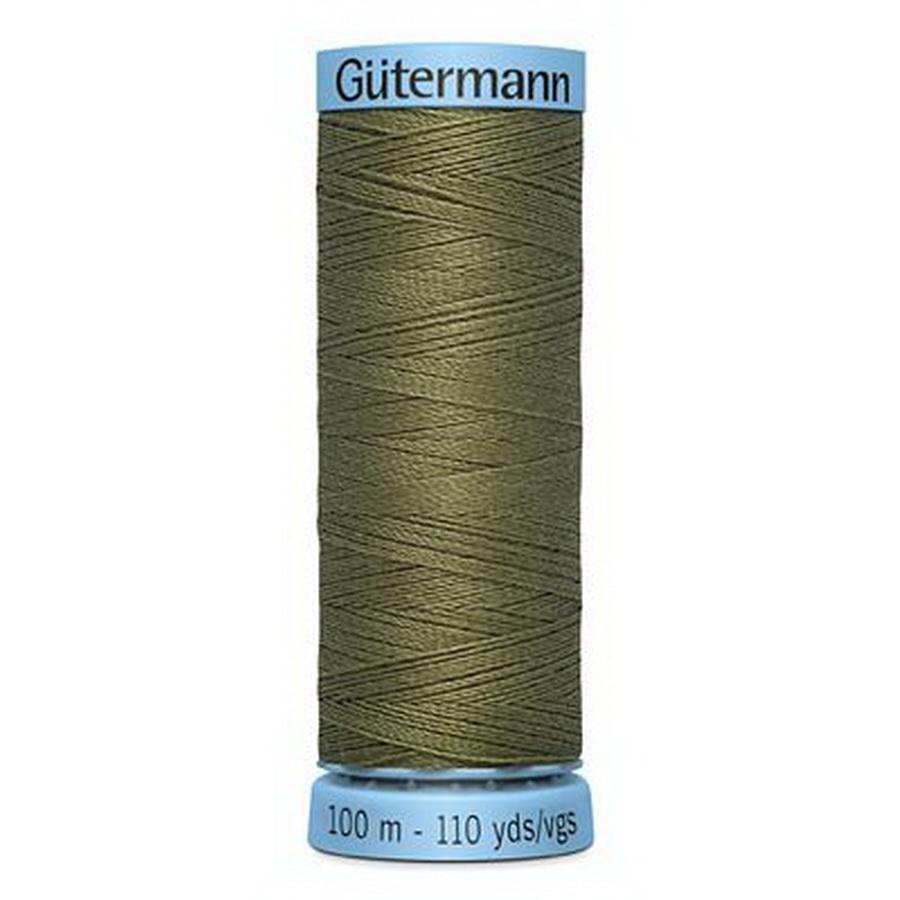 Gutermann Pure Silk Thrd 100m -  Shaded Moss (Box of 3)