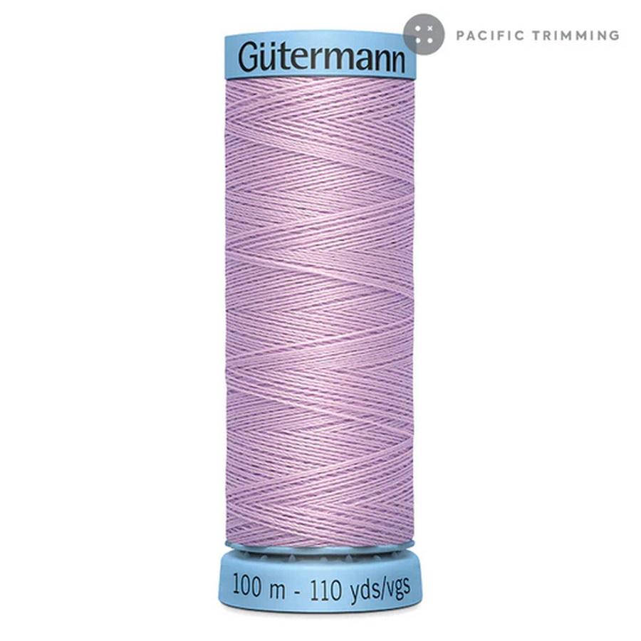Gutermann Pure Silk Thrd 100m -  Pale Purple (Box of 3)