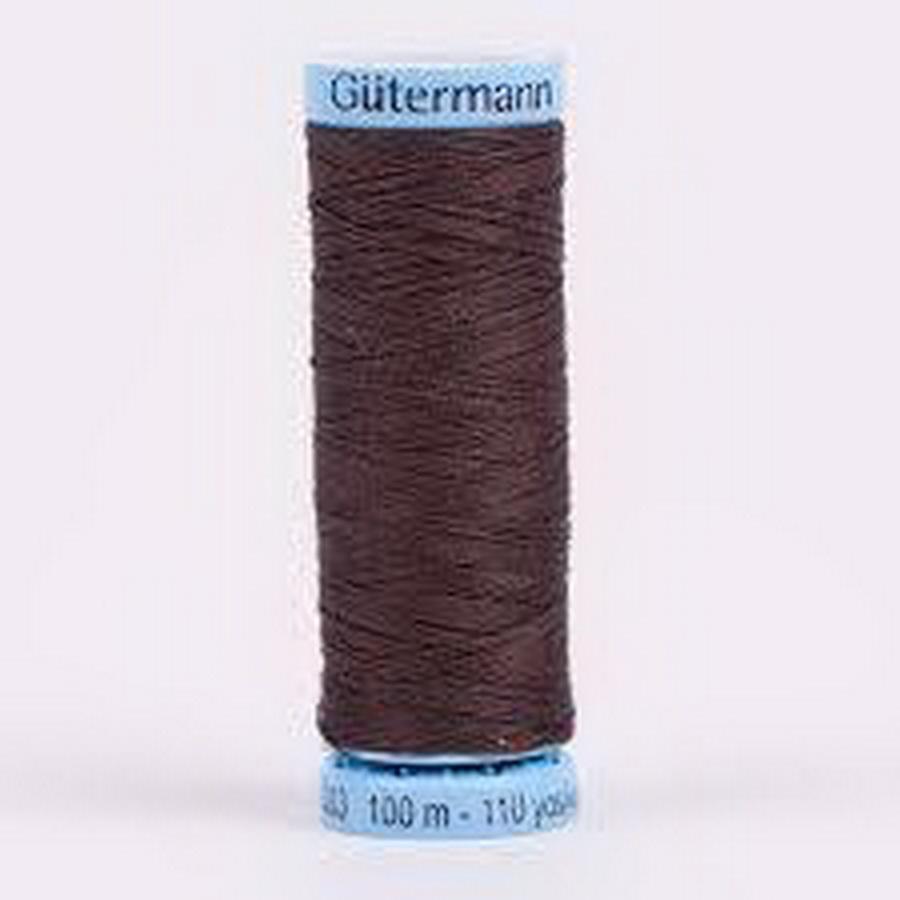 Gutermann Pure Silk Thrd 100m -  Toasted Walnut (Box of 3)