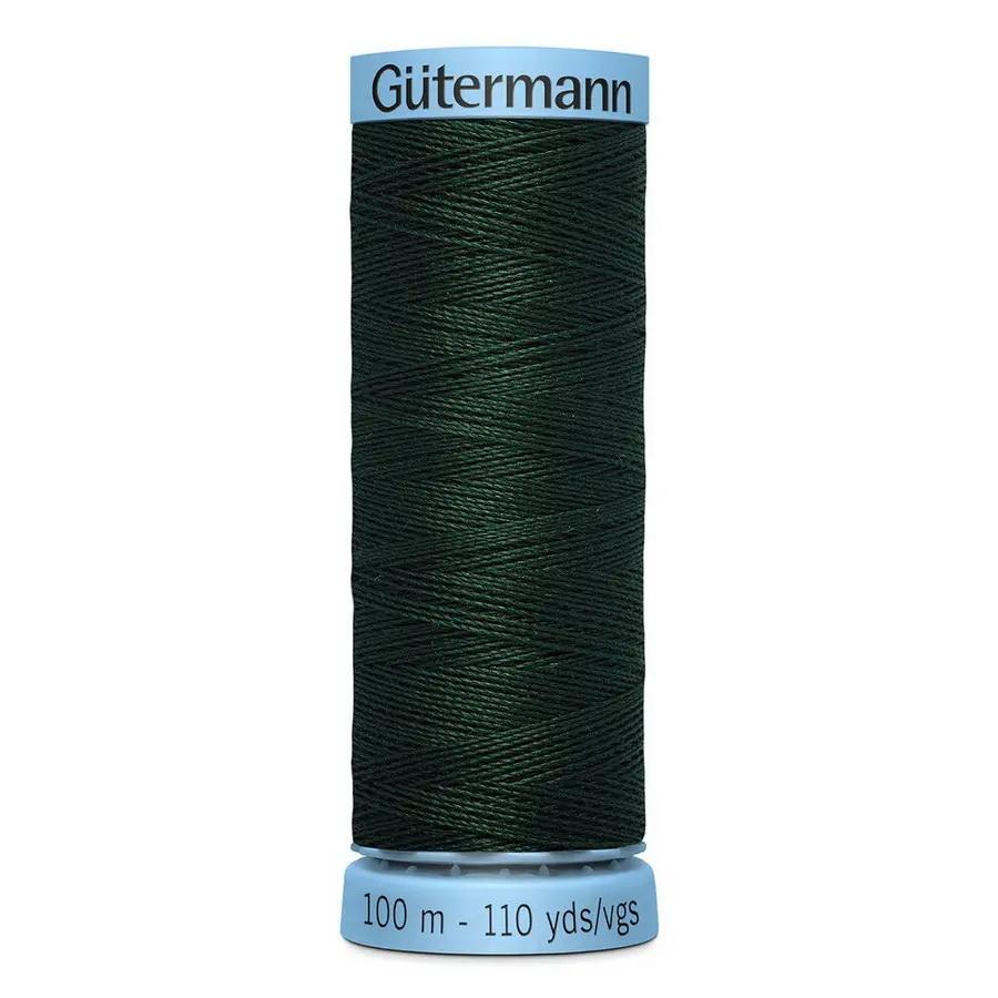 Gutermann Pure Silk Thrd 100m -  S Green (Box of 3)