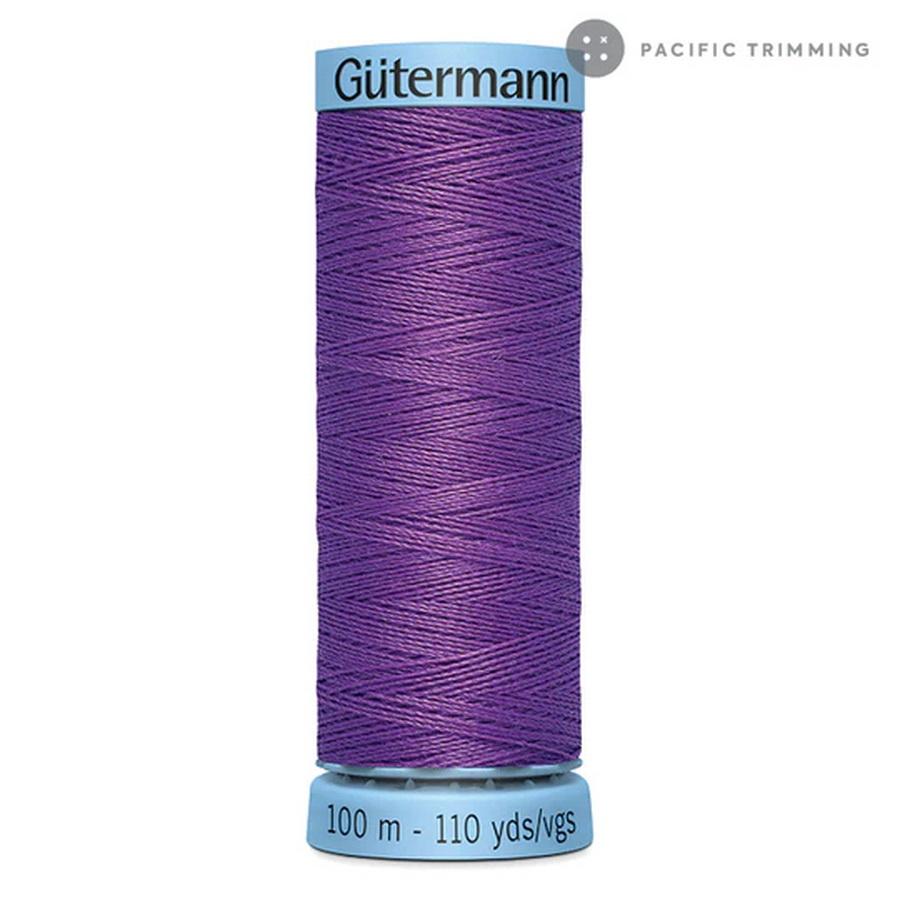 Gutermann Pure Silk Thrd 100m -  Purple Passion (Box of 3)