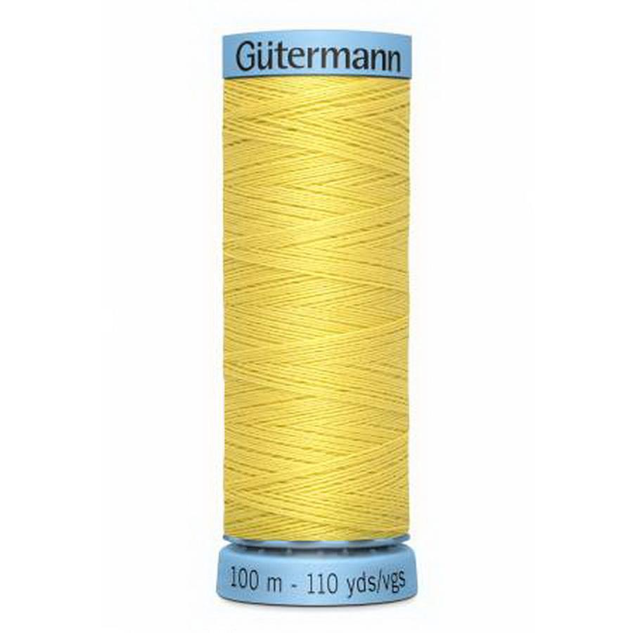 Pure Silk Thread 100m 3ct-  Yellow
