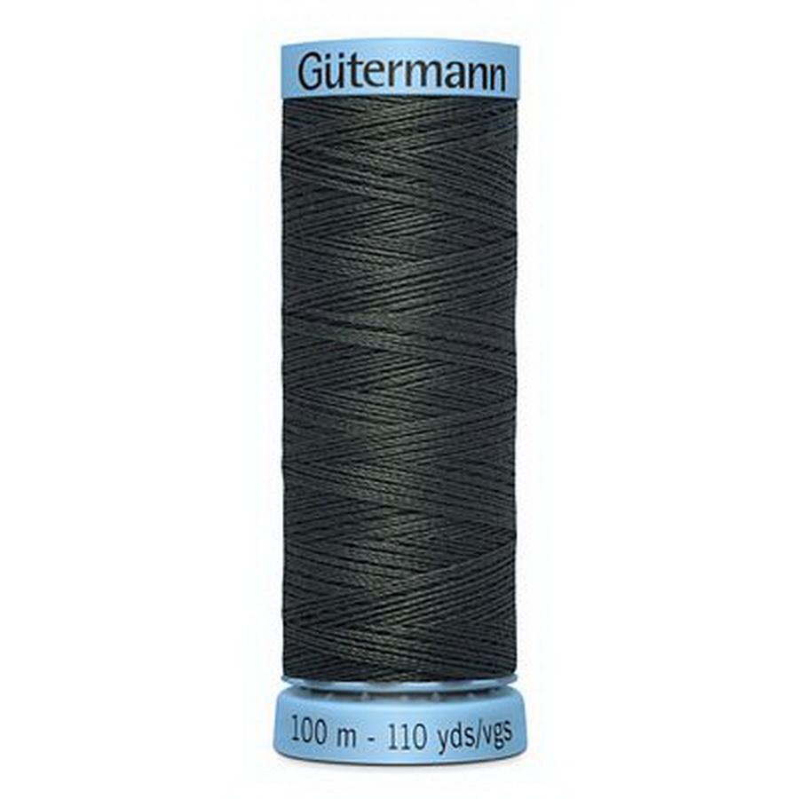 Gutermann Pure Silk Thrd 100m -  Cast Iron (Box of 3)