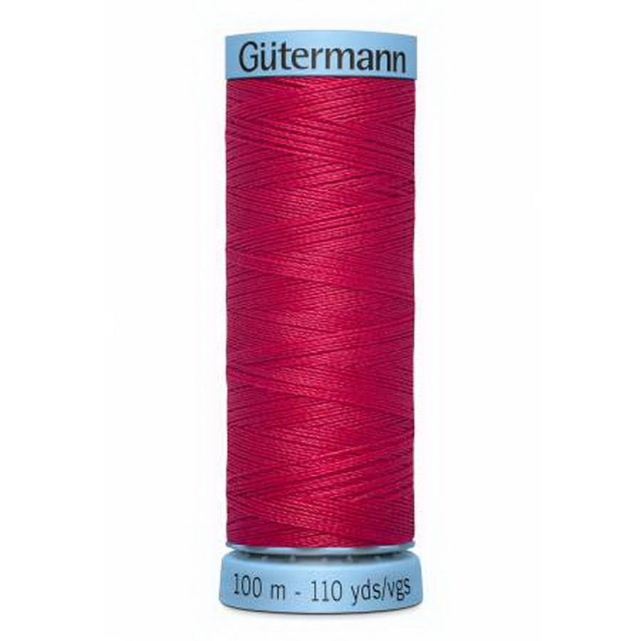 Gutermann Pure Silk Thrd 100m -  Ruby (Box of 3)