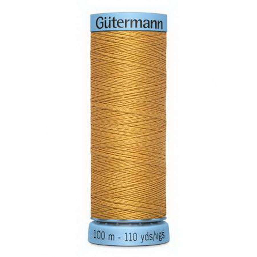 Pure Silk Thread 100m 3ct- Dark Yellow