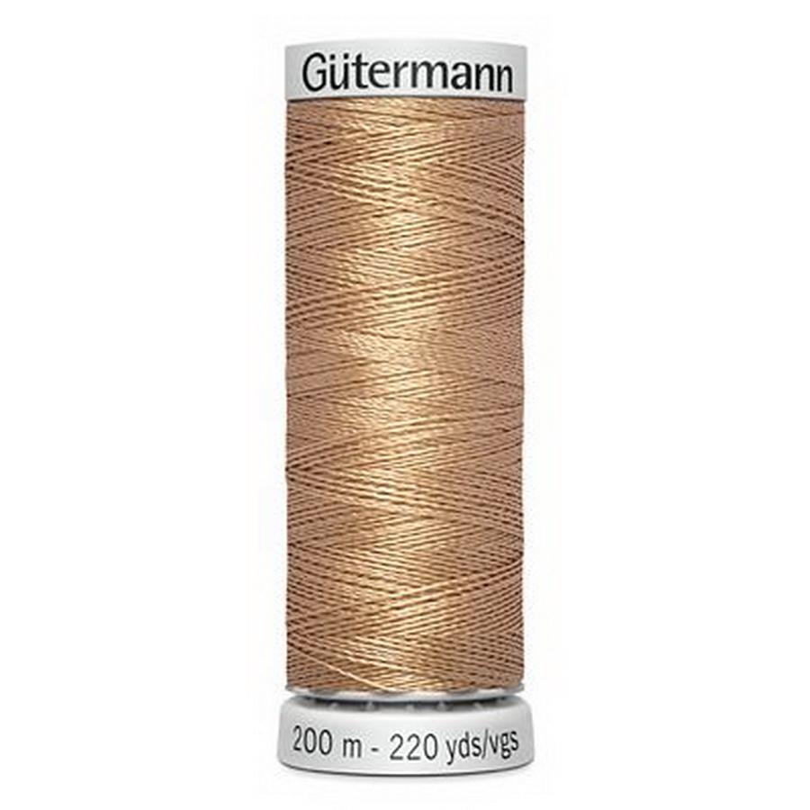 Gutermann Dekor Rayon Thrd 40wt 200m - Hazelnut (Box of 3)
