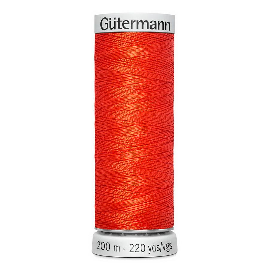 Dekor Rayon Thread 40wt 200m 3ct- Very Orange