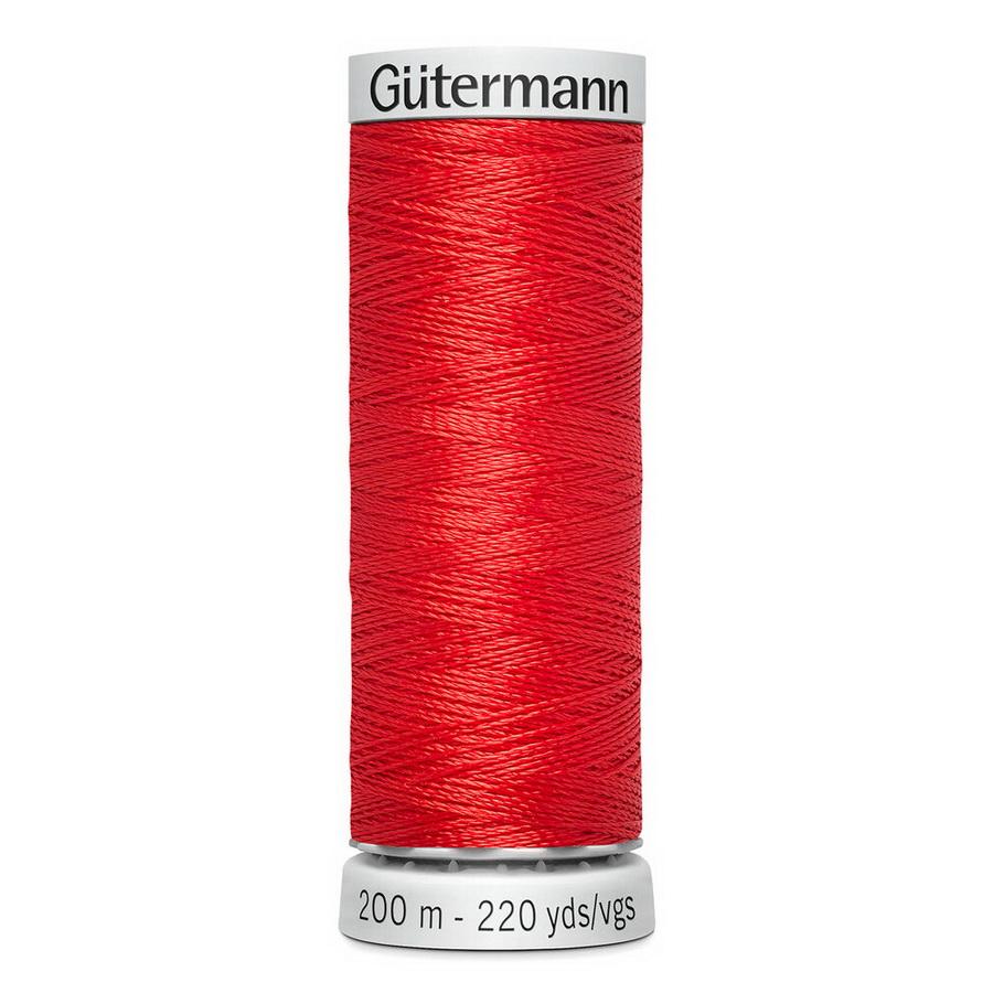 Dekor Rayon Thread 40wt 200m 3ct- Bright Red BOX03