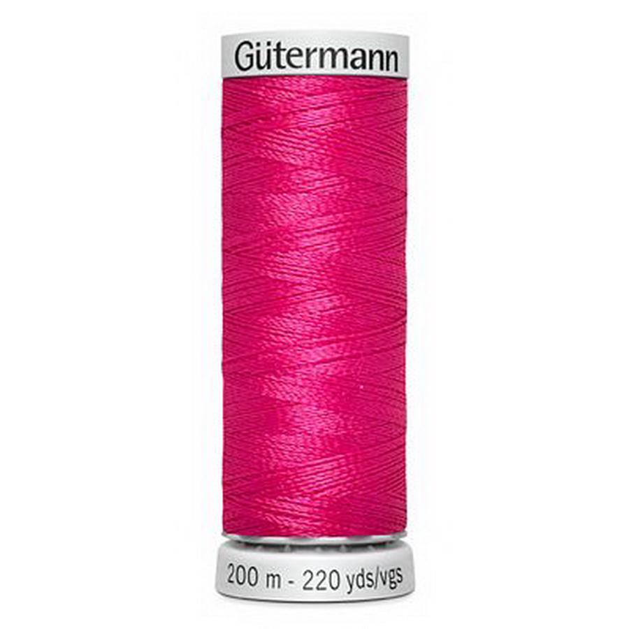 Dekor Rayon Thread 40wt 200m 3ct- Hot Pink BOX03