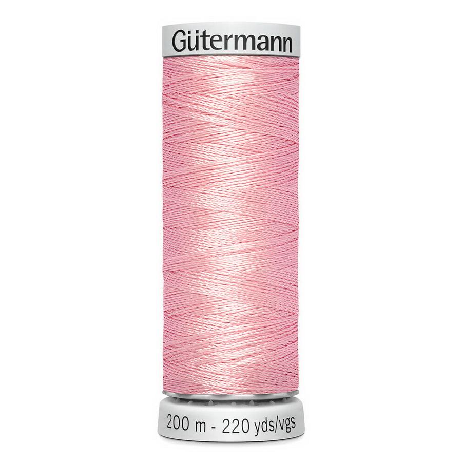 Dekor Rayon Thread 40wt 200m 3ct- Pale Pink BOX03
