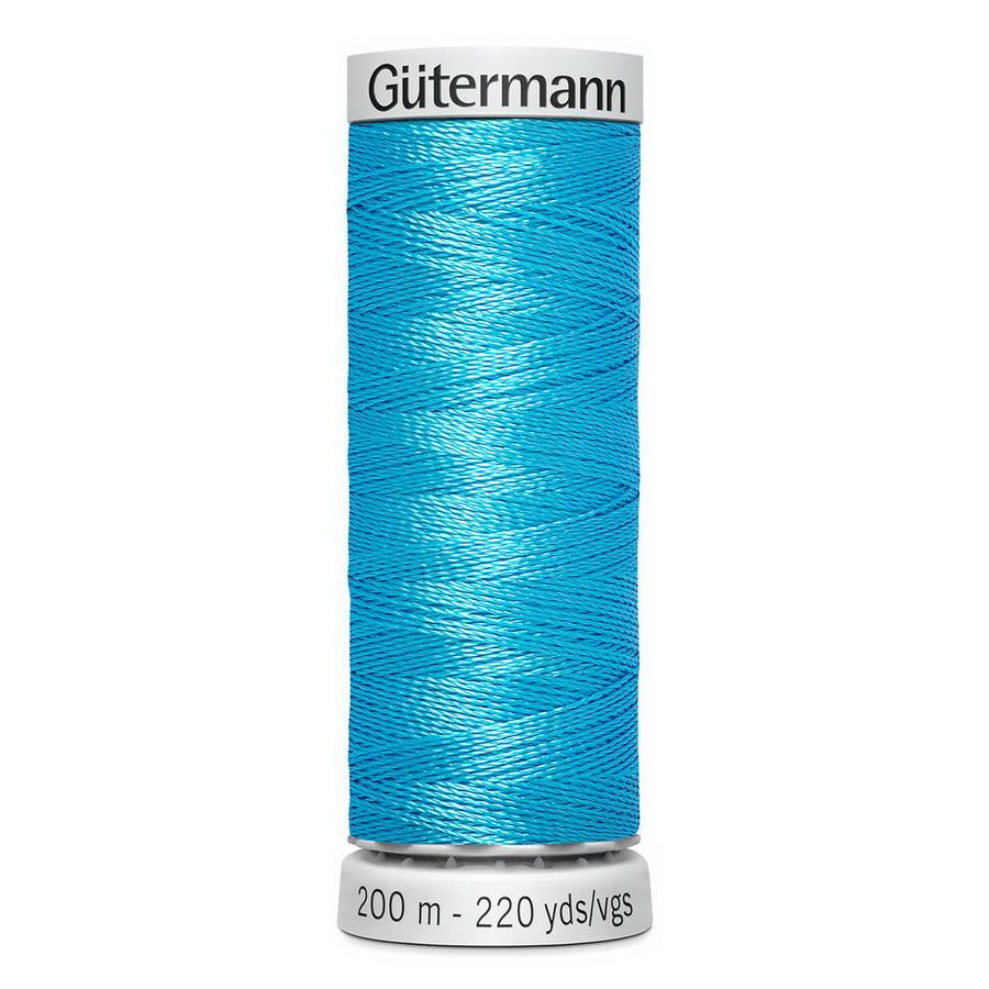 Dekor Rayon Thread 40wt 200m 3ct- Blue