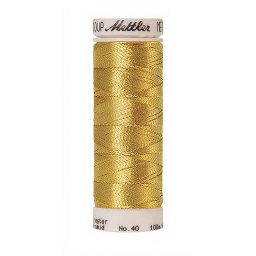 Metallic Embroidery 40wt 100m (Box of 5) GOLD