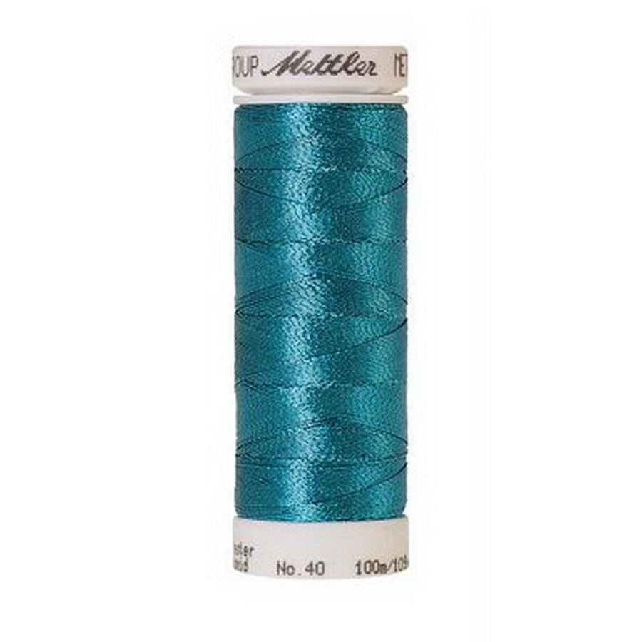 Metallic Embroidery 40wt 100m (Box of 5) TURQUOISE