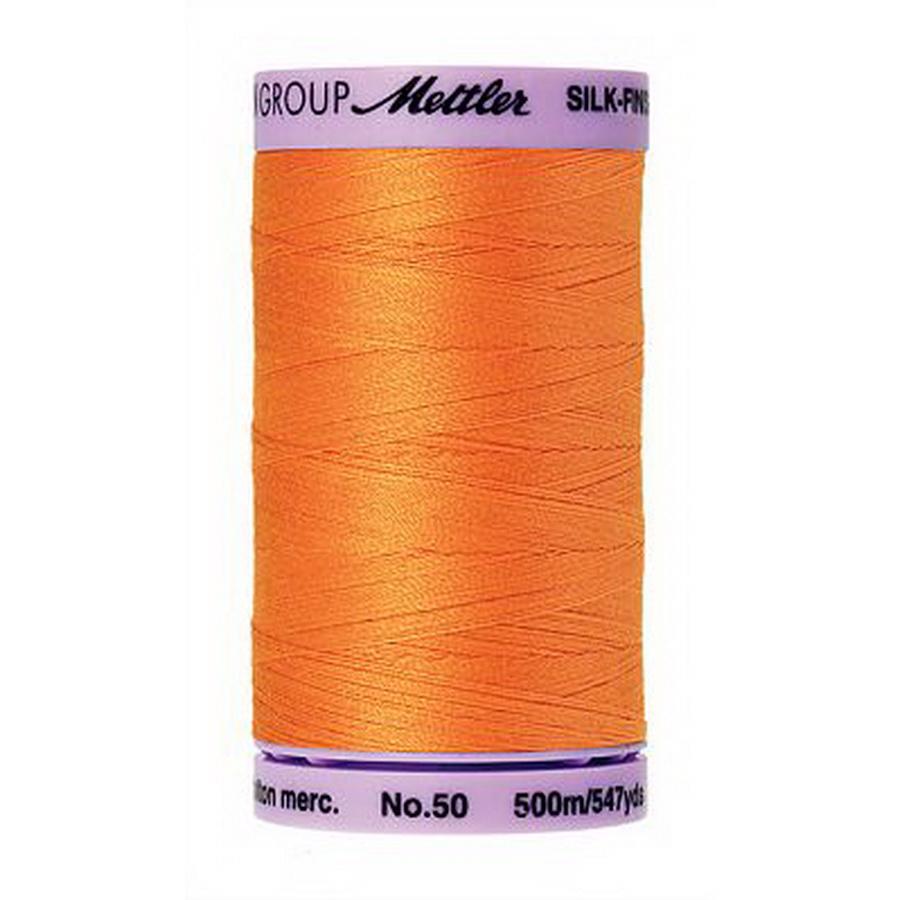 Silk Finish Cotton 50wt 500m 5ct PUMPKIN BOX05