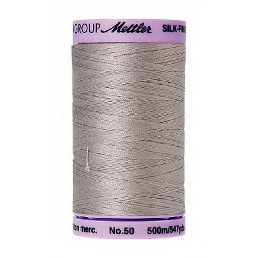 Silk Finish Cotton 50wt 500m (Box of 5) ASH MINT