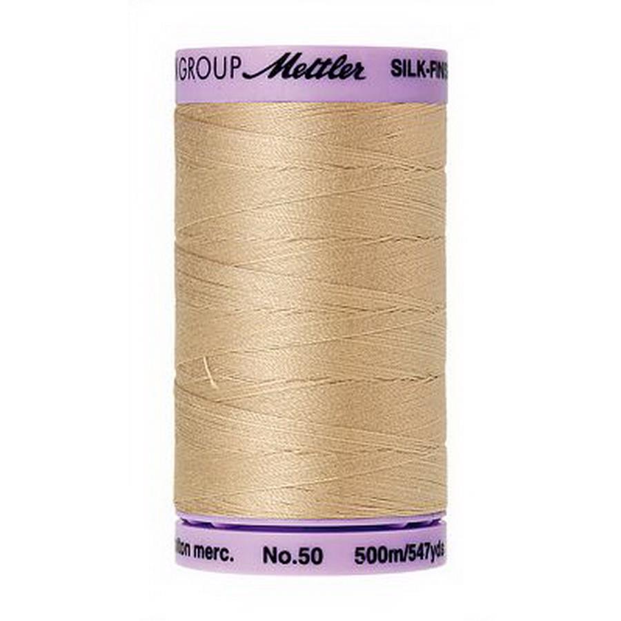 Silk Finish Cotton 50wt 500m (Box of 5) OAT FLAKES