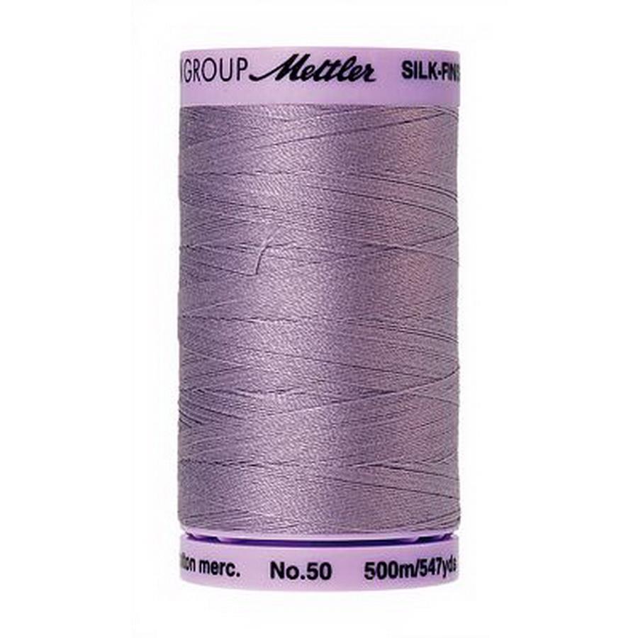 Silk Finish Cotton 50wt 500m (Box of 5) ROSEMARY BLOSSOM