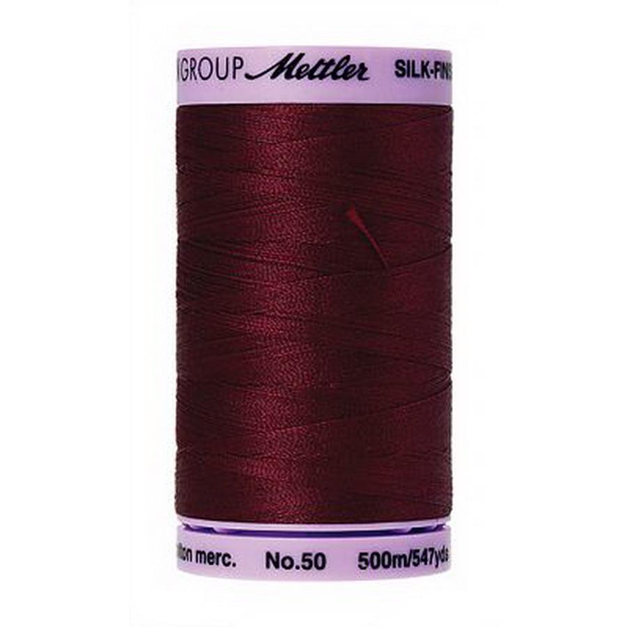 Silk Finish Cotton 50wt 500m 5ct CRANBERRY BOX05