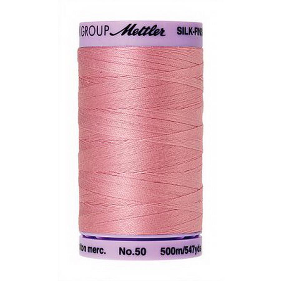 Silk Finish Cotton 50wt 500m (Box of 5) ROSE QUARTZ