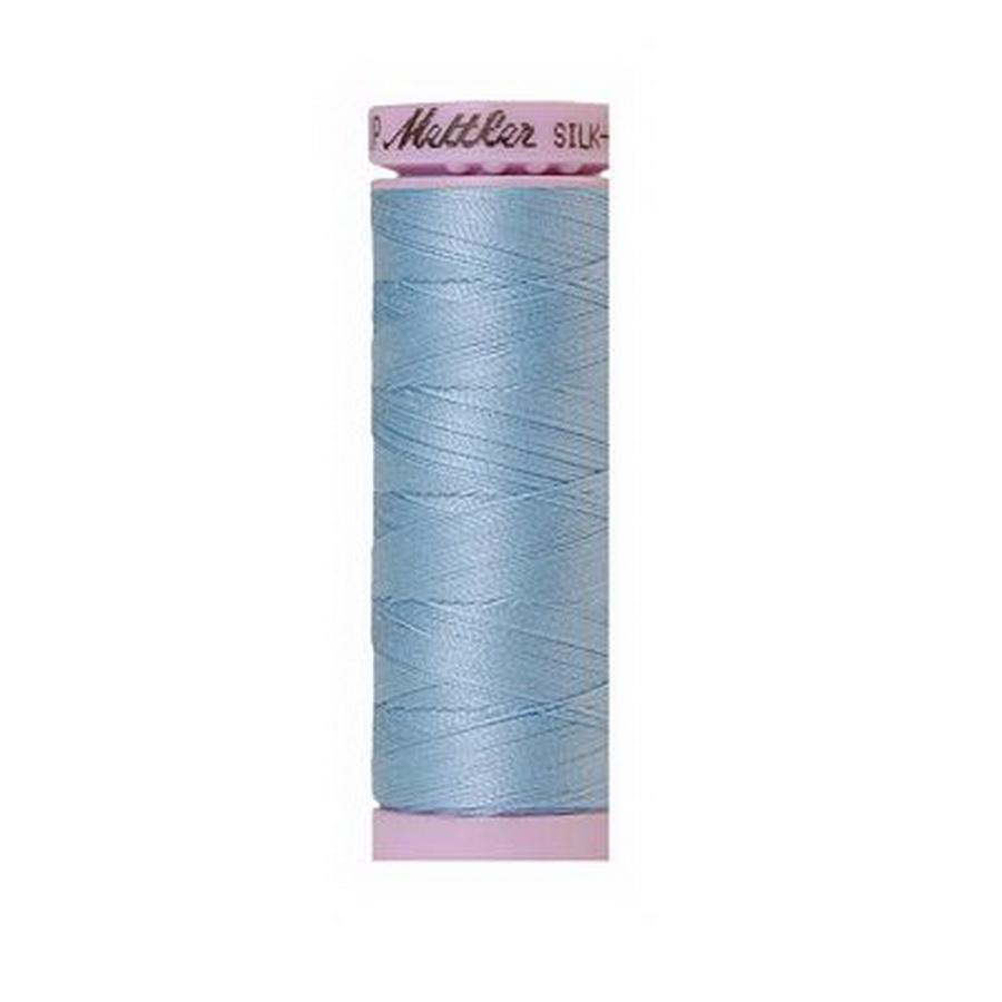 Silk Finish Cotton 50wt 150m (Box of 5) AZURE BLUE