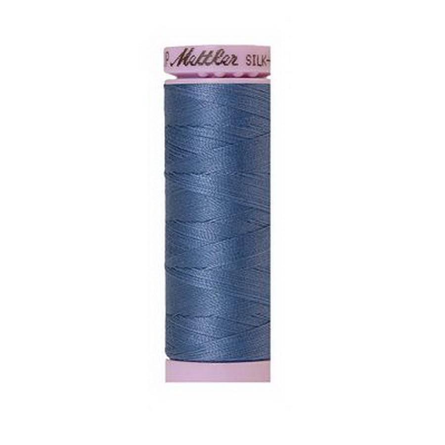Silk Finish Cotton 50wt 150m (Box of 5) SMOKY BLUE