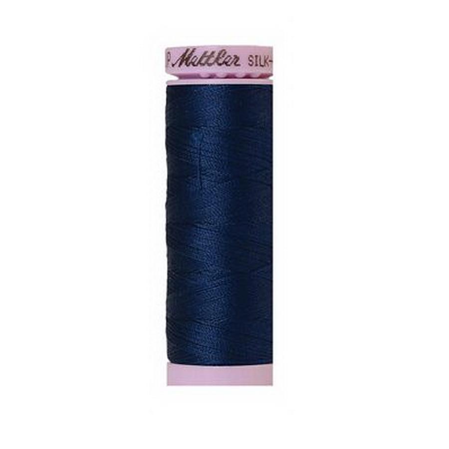 Silk Finish Cotton 50wt 150m (Box of 5) NIGHT BLUE