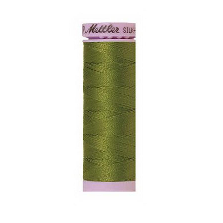 Silk Finish Cotton 50wt 150m (Box of 5) MOSS GREEN