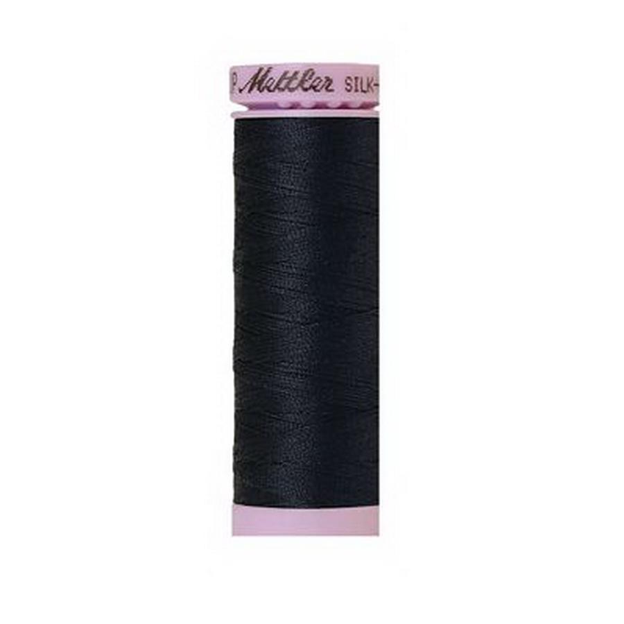Silk Finish Cotton 50wt 150m 5ct BLACK IRIS BOX05