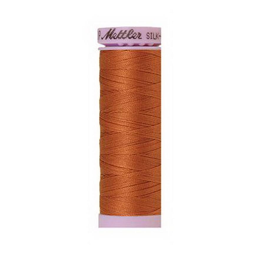 Silk Finish Cotton 50wt 150m (Box of 5) AMBER BROWN